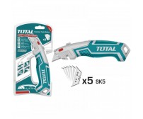 Cutter metalic - 61 x 19mm - 180mm (TOTAL -INDUSTRIAL) Cutter metalic - 61 x 19mm - 180mm (TOTAL -INDUSTRIAL)