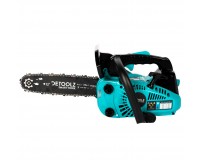 Drujba mica de mana pe benzina, 1.2CP, cu lama 12'' si lant, pornire rapida Detoolz 2500