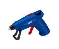 Pistol de lipit cu baton silicon, cu acumulator 2.2 Ah, incarcator 3.7V Li-ion, 15 W, 7-8 mm, Dedra