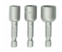 Set de chei tubulare magnetice 3buc: 8,10,13 x 48mm, 1/4'' Dedra Set de chei tubulare magnetice 3buc: 8,10,13 x 48mm, 1/4'' Dedra