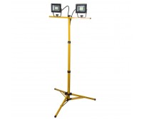 Lampa de lucru santier cu stativ LED SMD , Dedra , 2250 lmn, 2x20W,3000 lm, IP65