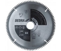 Panza de ferastrau circular cu dinti de vidia pentru aluminiu 210mm X 100mm X 30mm Dedra