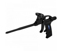 Pistol de montaj spuma din metal, duza de alama, suprafata acoperita cu teflon DEDRA