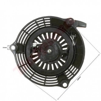 Demaror complet motosapa / masina tuns gazon motor Honda GCV160 (28400-Z0L-V20ZA) BLACK 11mm