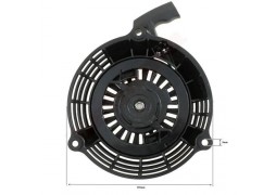 Demaror complet motosapa / masina tuns gazon motor Honda GCV160 (28400-Z0L-V20ZA) negru  9mm