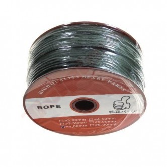 LINKA ROZRUSZNIKA 4,0mm 100m BLACK
