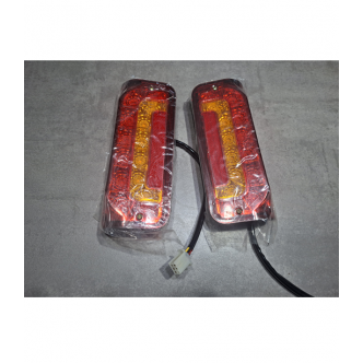 Set stopuri cu semnalizare, lampi spate triciclu electric Rotakt LIBERIA