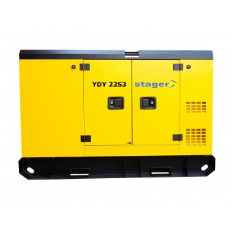 Generator insonorizat diesel trifazat 20kVA, 29A, 1500rpm Stager YDY22S3 