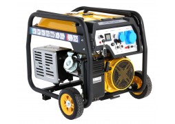 Generator open-frame 5.5kW, monofazat, benzina, pornire electrica, bobinaj cupru, Stager FD 6500ER Automatic NOU (pornire din telecomanda)