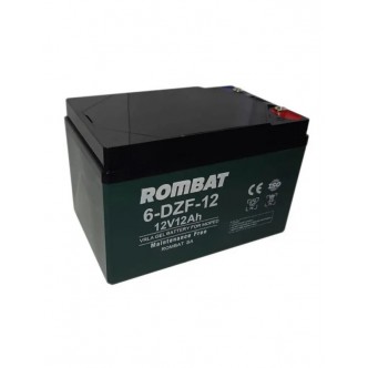 Acumulator Rombat 12V- 12Ah vrla deep cycle gel seria dzf Acumulator Rombat 12V- 12Ah vrla deep cycle gel seria dzf