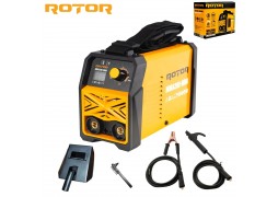 Aparat de sudura tip invertor LCD Color ROTOR MMA200-MIN, 200 A