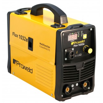 Aparat de sudura tip invertor, (sarma si electrod) portabil, multiproces Flux, MMA si TIG, ProWELD Flux1032e