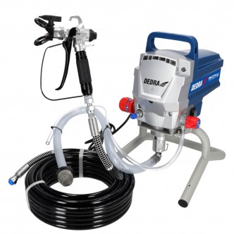 Aparat vopsit electric airless 950W, 2 l/min, furtun 15m, pistol 517, DEDRA DED7424