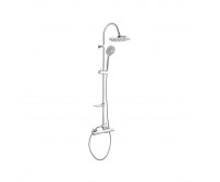 Baterie dus termostatica cu set dus fix si para dus mobila, Ferro Trinity, set 2 in 1