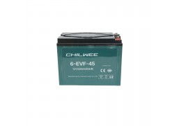 Baterie VRLA cu gel pentru bicicleta / triciclu electric cu grafen 6-EVF-45, 12V, 52Ah-20HR CHILWEE