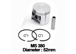 Piston complet drujba Stihl: MS 380, 381 (52mm)