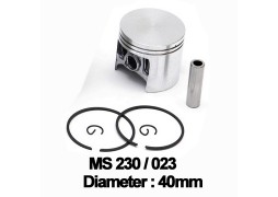 Piston complet drujba / motocoasa Stihl: MS 210, 230, 021, 023, FS 400 (40mm)