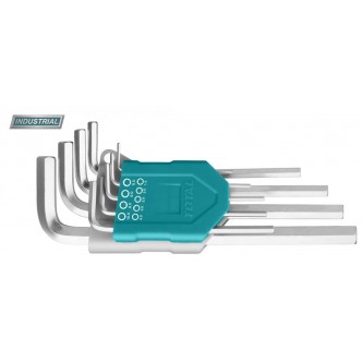 Set 9 chei imbus hexagonale: 1.5-10mm, Cr-V, brat extra-lung (INDUSTRIAL)