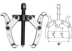 Extractor rulmenti cu 2 brate - 6" (INDUSTRIAL)