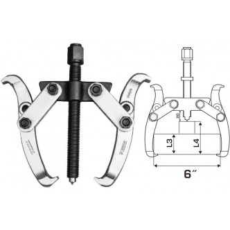 Extractor rulmenti cu 2 brate - 6" (INDUSTRIAL)