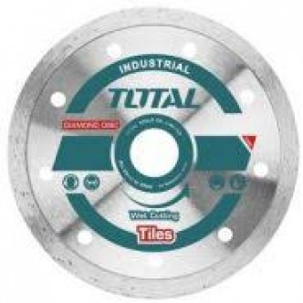 TOTAL - Disc diamantat continuu - ceramica - umed - 230mm (INDUSTRIAL)