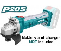 Polizor unghiular pe acumulator, 115mm , 20V , nu include acumulator, incarcator TOTAL UM-TAGLI1151