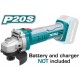 Polizor unghiular pe acumulator, 115mm , 20V , nu include acumulator, incarcator TOTAL UM-TAGLI1151