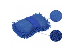 Burete microfibra spalat auto, 2 fete, 22x12x7 cm, 1200 g/m², Dedra