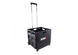 Carucior pliabil, 43x38x41,5, maner telescopic, capacitate 35 kg DEDRA N1000