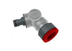Conector pentru furtun / robinet irigat gazon gradina pivotant 180 grade, 3/4"-1", DEDRA GARDEN 80N004K