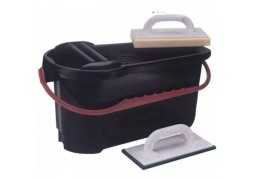 Set spalare faianta 24l+ 2 mistrii, pe roti PROFI-CLEAN