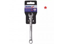 Cheie combinata CrV 6 mm pe agatator de plastic