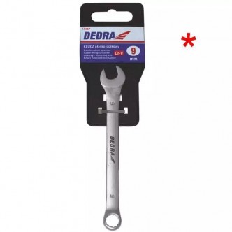 Cheie combinata CrV 6 mm pe agatator de plastic