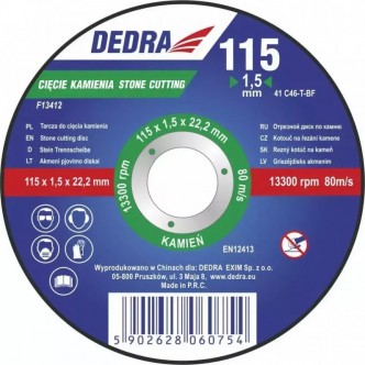 Disc de taiere pentru piatra 115x1,5x22,2