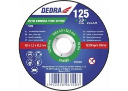 Disc de taiere pentru piatra cuÂ centruÂ depresat 125x3,2x22,2