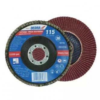 Disc de slefuire evantai 115x22mm,60