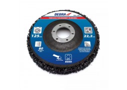 Disc din material‚ fibra abraziva 125mm, diametru  gaurii 22.2mm Dedra