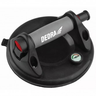 Ventuza cu pompa de vid si manometru pentru placi ceramice si sticla, diam.200mm Capacitate maxima de ridicare 120 kg