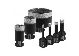 Set de coroane diamantate 6,8,10,12,28,35,68mm, ghidaj pentru burghie