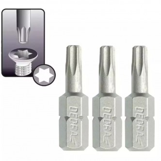 Capete de Surubelnita Torx T20x25mm, 3buc blister