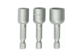 Set de  chei tubulare magnetice  3buc: 8,10,13x48mm, 1/4''