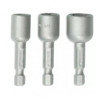 Set de  chei tubulare magnetice  3buc: 8,10,13x48mm, 1/4''