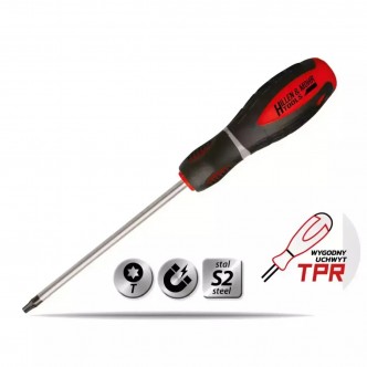 Surubelnita Torx T6x60mm,otel S2,maner din 3-materiale