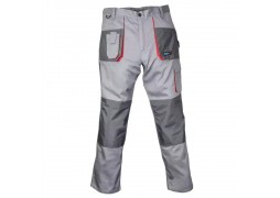 Pantaloni de protectie marime M/50, gri, Comfort line, greutate 190g/m2