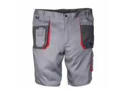 Pantaloni scurti de protectie marimea LD/54, gri, Comfort line, gramaj 190g/m2