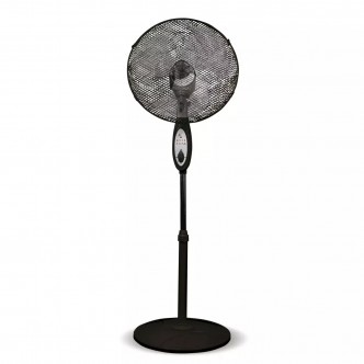 Ventilator de 16 "cu telecomanda, negru