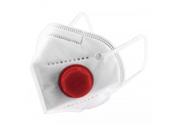 Puteklu respirators ar 1 varstu FFP2 5 gab, CE