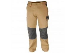 Pantaloni de protectie marime XXL/58,bumbac+elastan, greutate 270g/m2