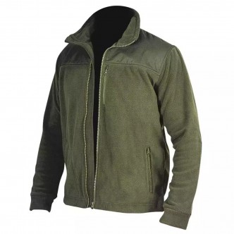 Bluza polar cu insertii 280g/m2,marime.M,culoare verde-army