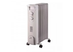 Calorifer electric cu Ulei 2000W cu ventilator 400W Dedra